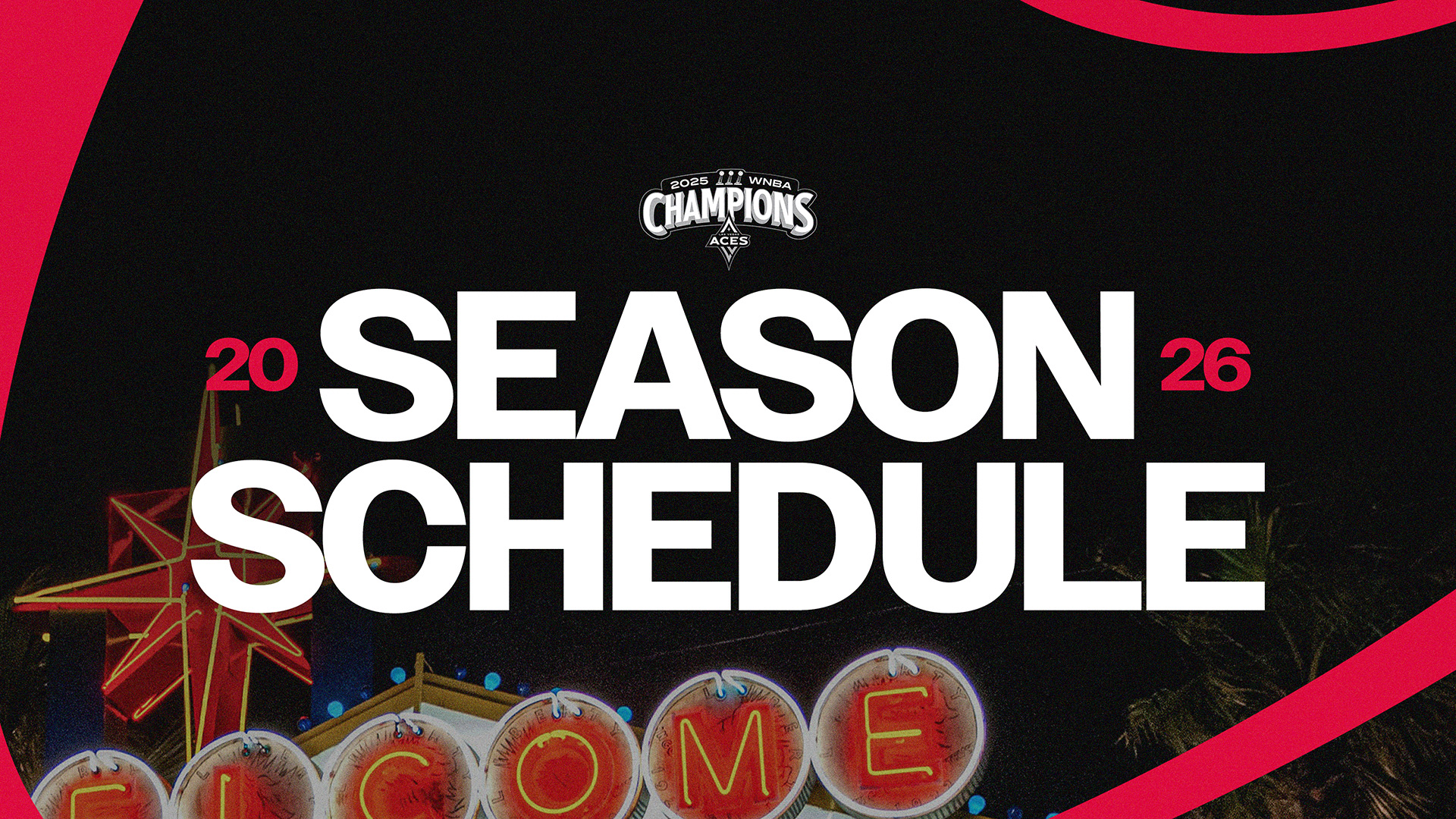 Reigning World Champion Las Vegas Aces 2026 Schedule Unveiled